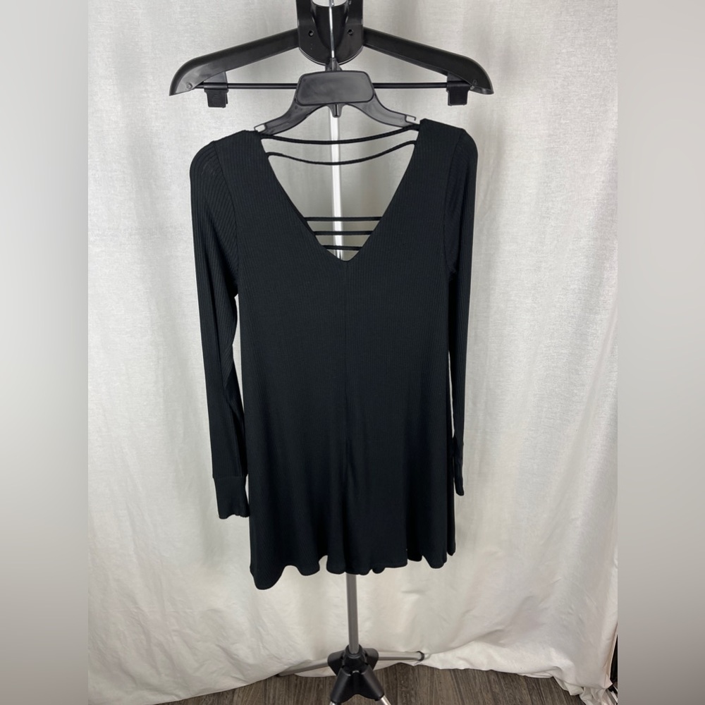 BP. Black Longsleeve Casual Mini Dress Size XS (0-2)NWOT - Picture 7 of 10